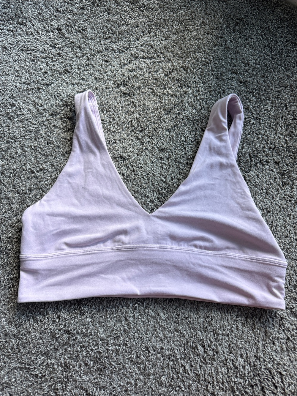 NWOT Lululemon Align Sports Bra Size 12 light pink